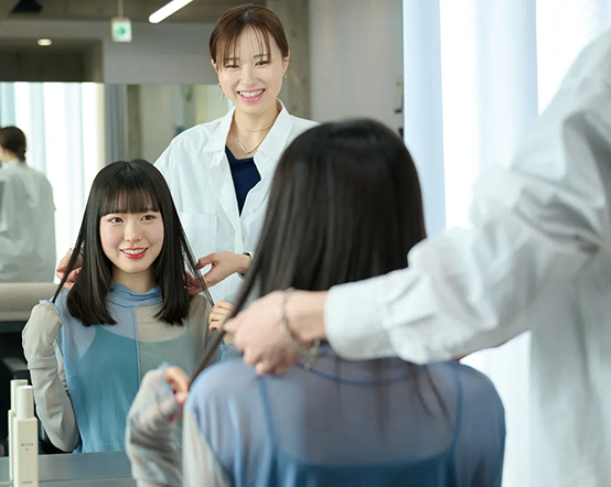 スタッフの“強み”が見つかり、 お客さまとの“絆”が生まれる「髪質改善」メニュー