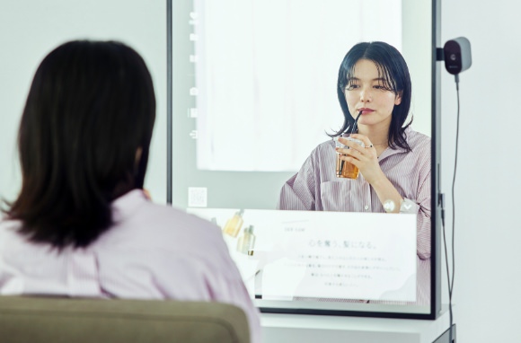 さりげなく伝える