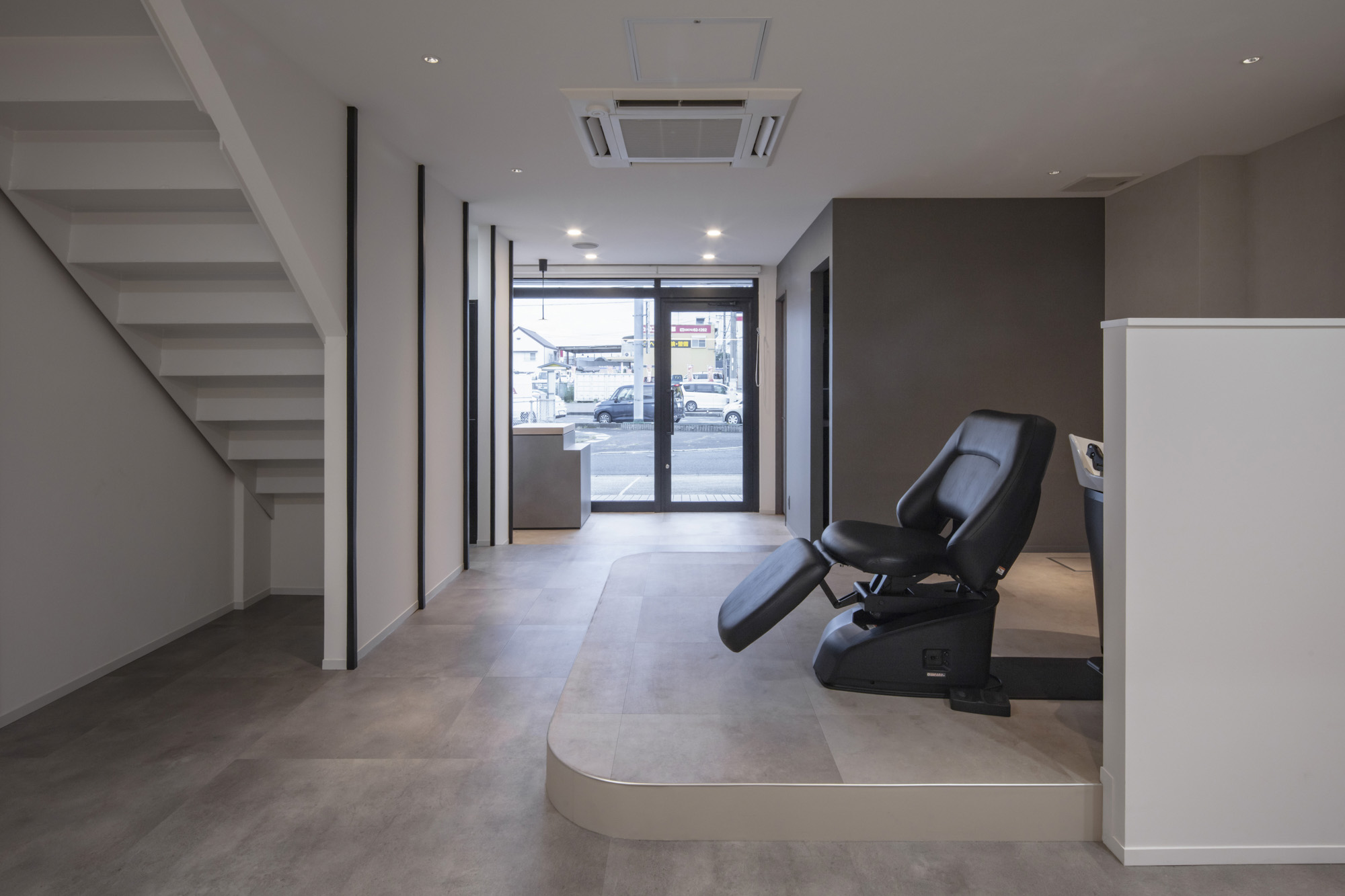 シャンプーブース