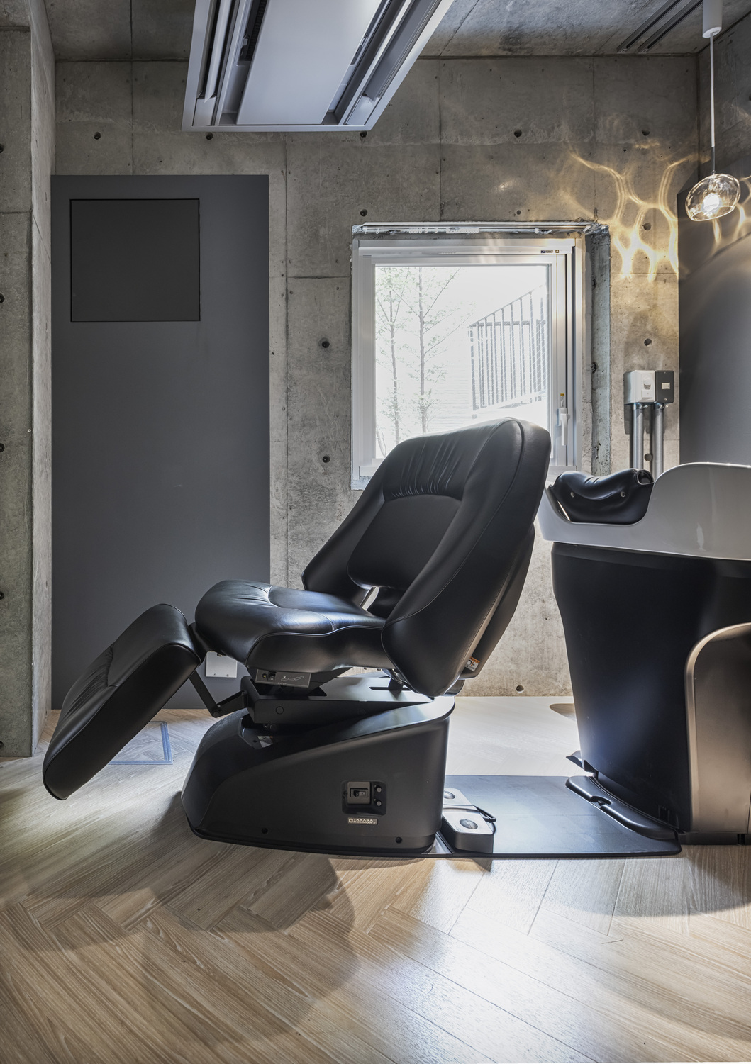 シャンプーブース