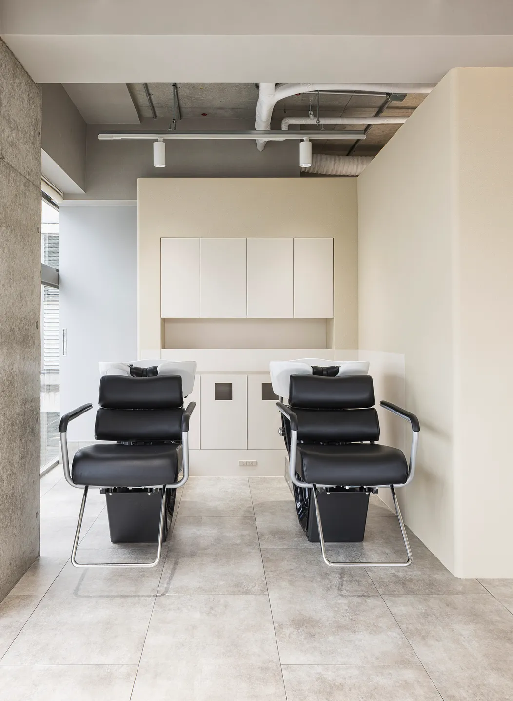 シャンプーブース