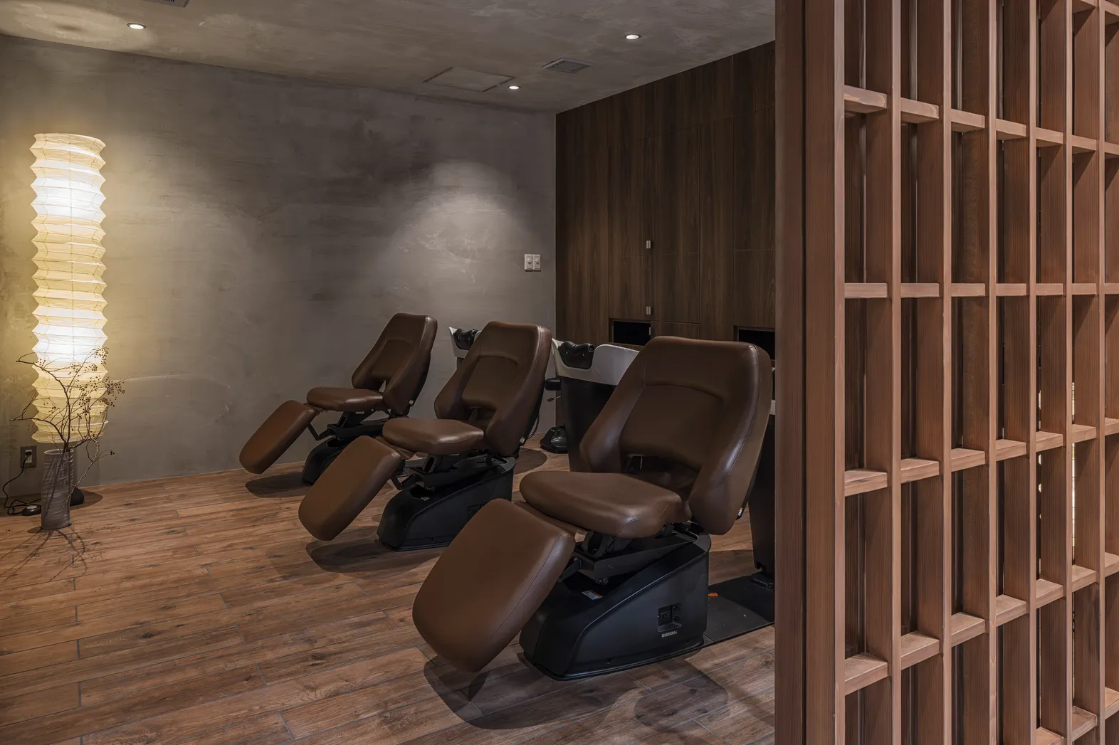 シャンプーブース