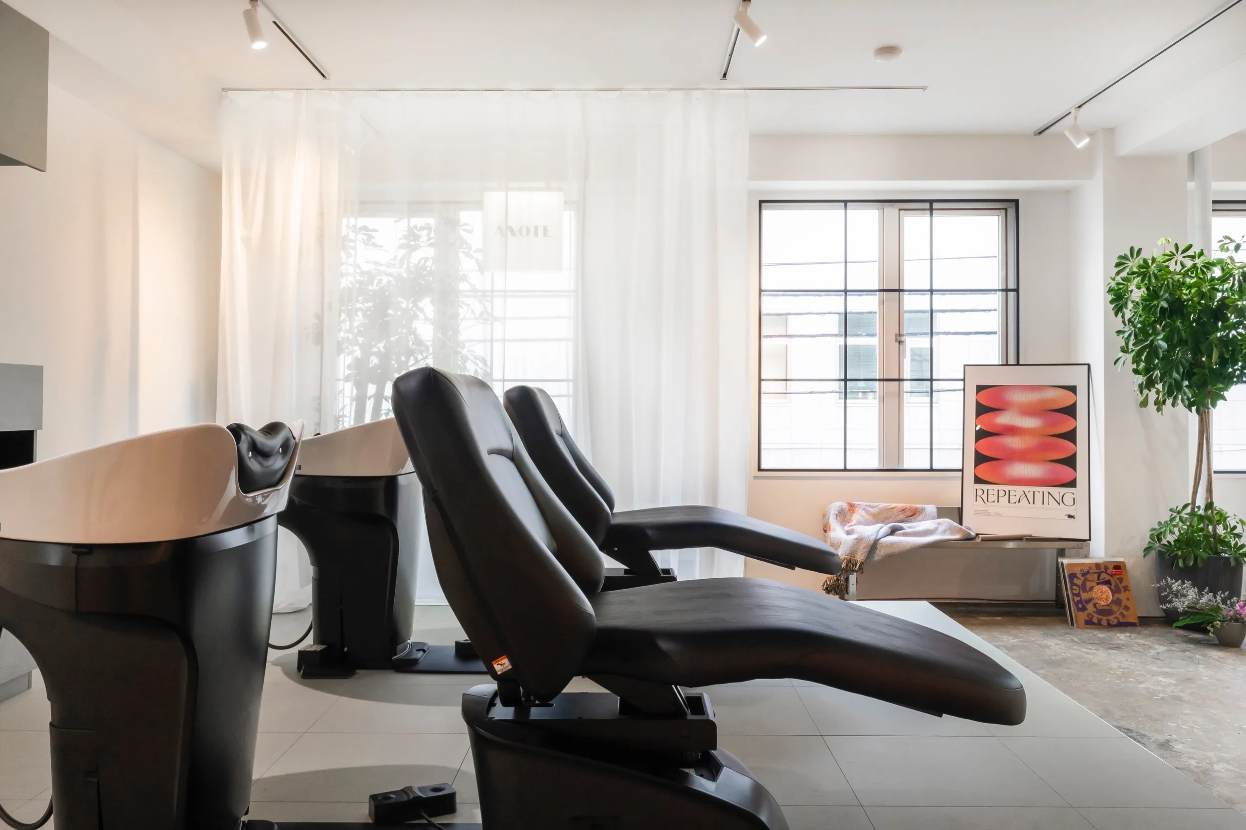 シャンプーブース