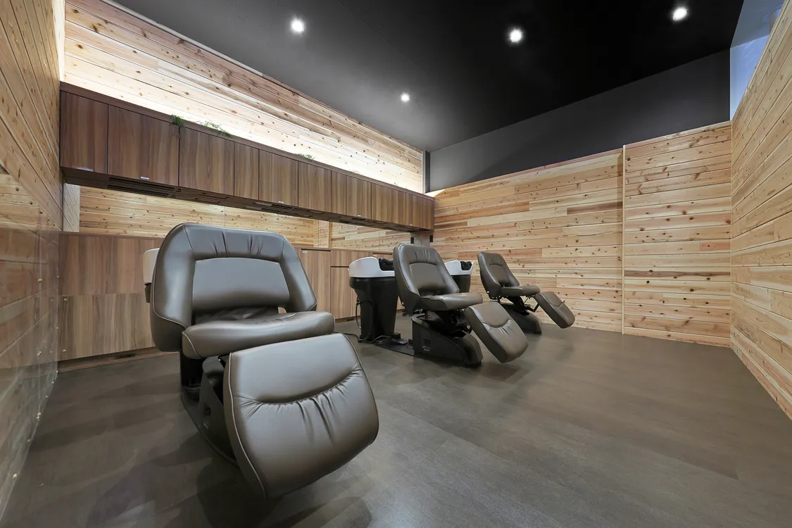 シャンプーブース