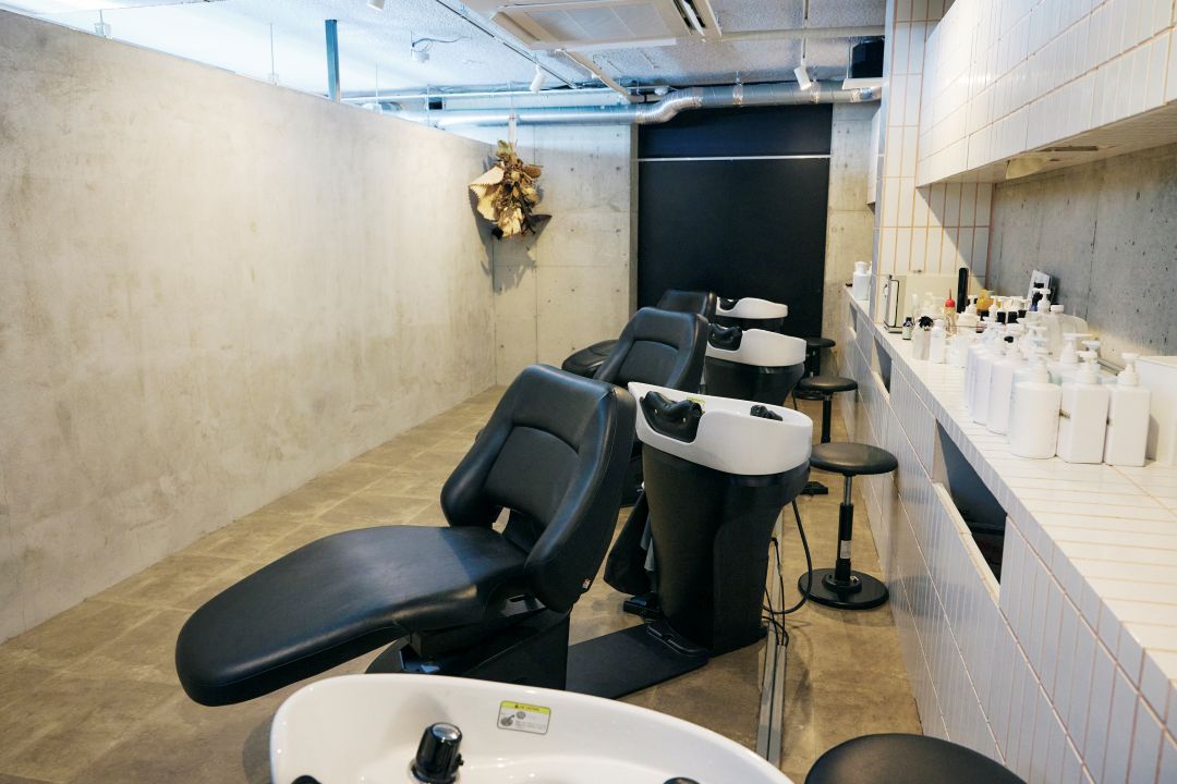 OM'sシャンプーブース